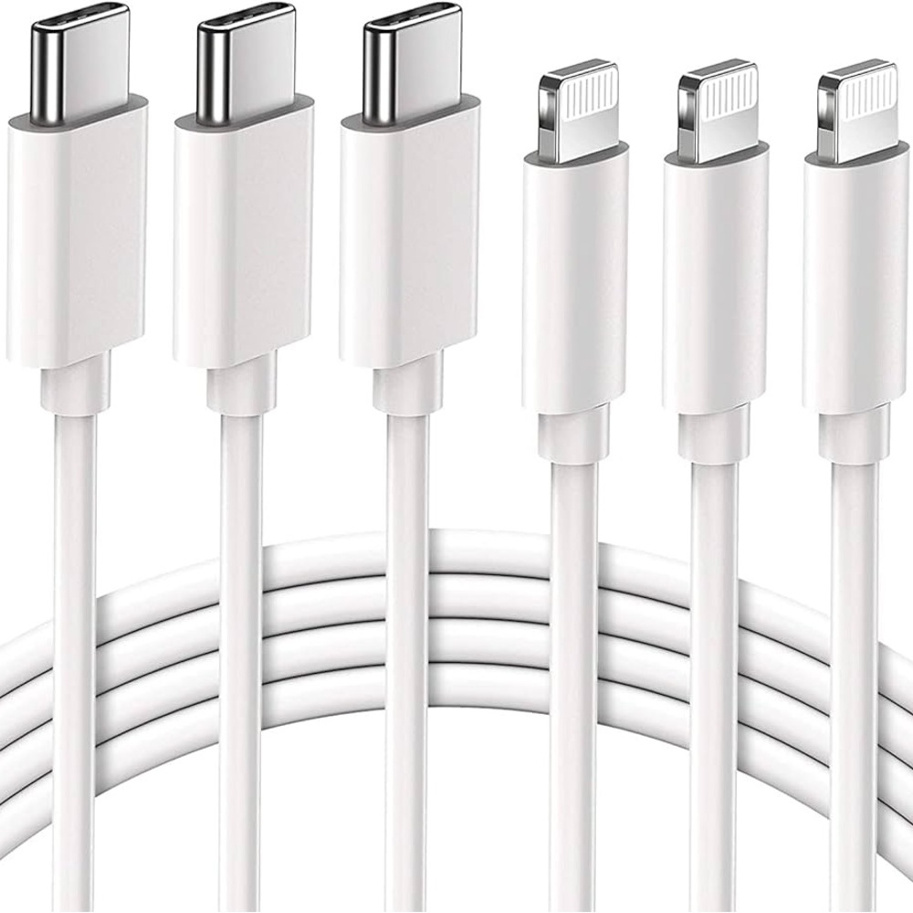 USB C to Lightning Cable (3pack 3ft), Original‎ Type C Lightning Charger, NEW